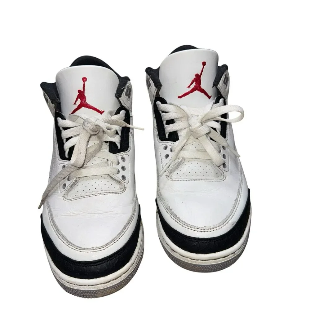 Air Jordan 3 Cement Grey Men's Size 8.5 Sneakers CT8532-106